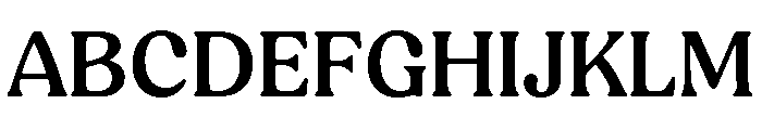 Peachi Medium Font UPPERCASE
