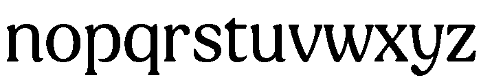 Peachi Regular Font LOWERCASE