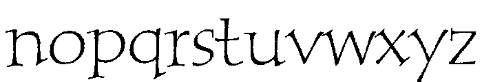 Peanut Regular Font LOWERCASE
