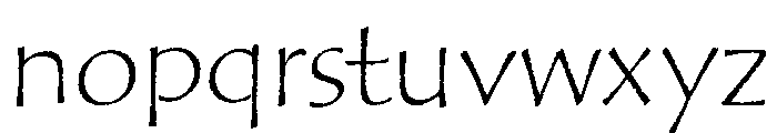 Peanut Sans Font LOWERCASE