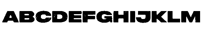 Peckham Press Regular Font UPPERCASE