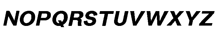 Peclet Black Italic Font UPPERCASE