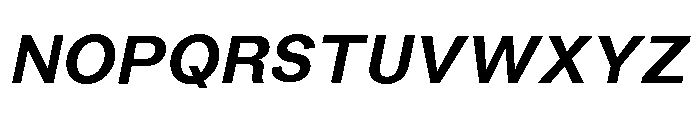 Peclet Bold Italic Font UPPERCASE