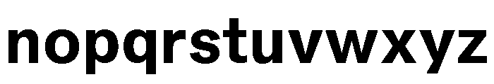 Peclet Bold Font LOWERCASE