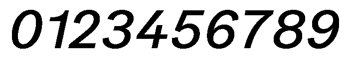 Peclet Medium Italic Font OTHER CHARS