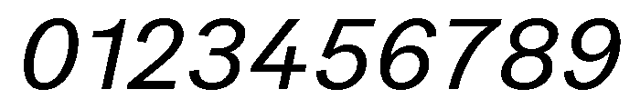 Peclet Regular Italic Font OTHER CHARS