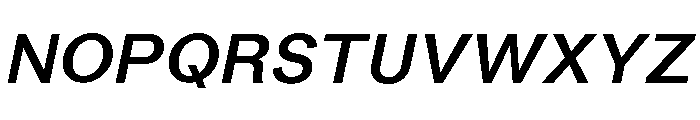 Peclet Semi Bold Italic Font UPPERCASE