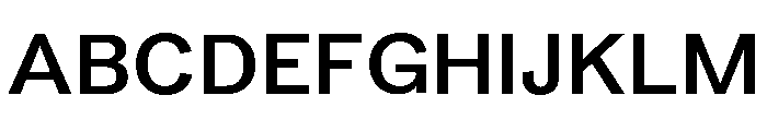 Peclet Semi Bold Font UPPERCASE