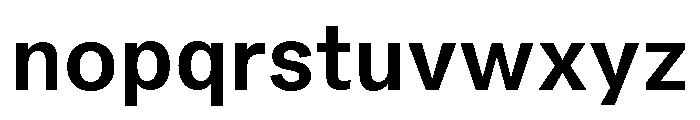 Peclet Semi Bold Font LOWERCASE