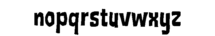 Pedrita Regular Font LOWERCASE