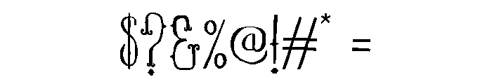 Periplus Regular Font OTHER CHARS