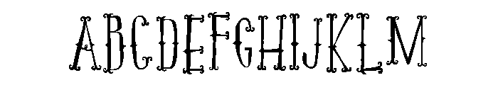 Periplus Regular Font UPPERCASE