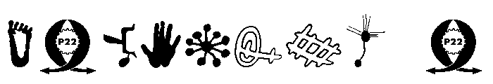 Petroglyphs African Font OTHER CHARS