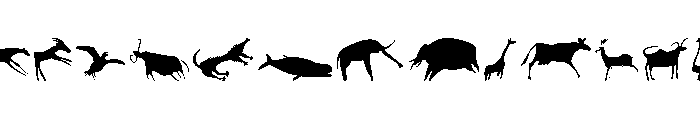 Petroglyphs African FONT