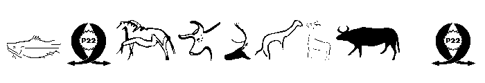 Petroglyphs European Font OTHER CHARS