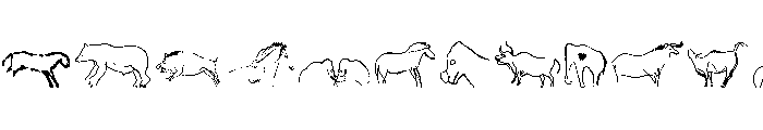 Petroglyphs European FONT