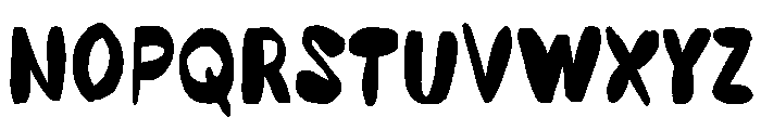 Petulante Solid Font LOWERCASE