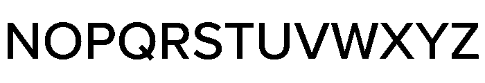 Pf Grand Gothik Variable Medium Font UPPERCASE