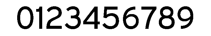 Pf Grand Gothik Variable Regular Font OTHER CHARS