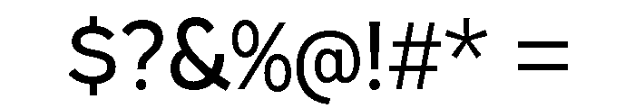 Pf Grand Gothik Variable Regular Font OTHER CHARS
