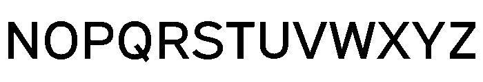 Pf Grand Gothik Variable Regular Font UPPERCASE