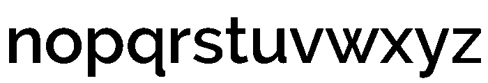 Pf Grand Gothik Variable Semibold Font LOWERCASE