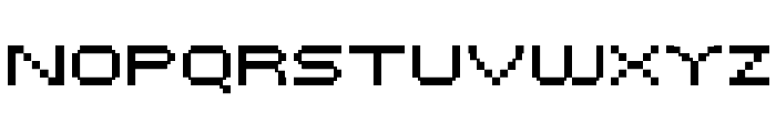 PF Tempesta Five Extended Font LOWERCASE