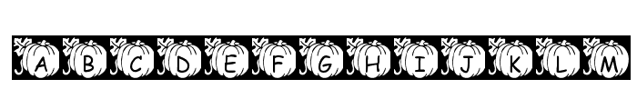 pf_pumpkin2 Font LOWERCASE