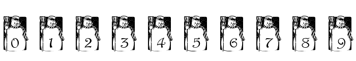 pf_snowman1 Font OTHER CHARS