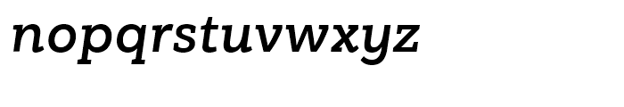 PF Bague Slab Medium Italic Font LOWERCASE