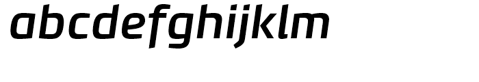 PF Benchmark Medium Italic Font LOWERCASE