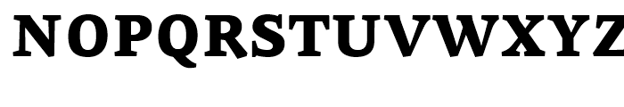 PF Centro Serif Black Font UPPERCASE
