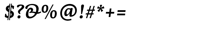 PF Centro Serif Bold Italic Font OTHER CHARS