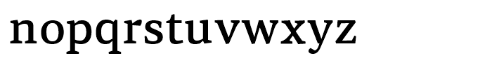 PF Centro Serif Medium Font LOWERCASE
