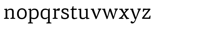PF Centro Serif Regular Font LOWERCASE
