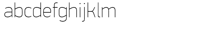 PF Din Display Extra Thin Font LOWERCASE