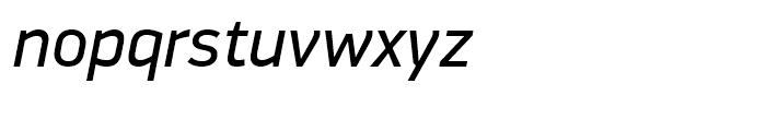 PF Din Display Italic Font LOWERCASE