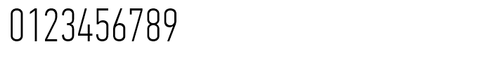 PF Din Text Compressed Thin Font OTHER CHARS