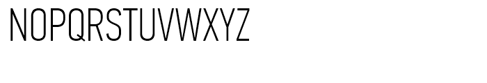 PF Din Text Compressed Thin Font UPPERCASE