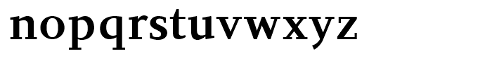 PF Diplomat Serif Bold Font LOWERCASE