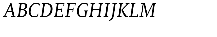 PF Diplomat Serif Italic Font UPPERCASE