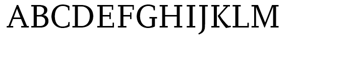 PF Diplomat Serif Regular Font UPPERCASE