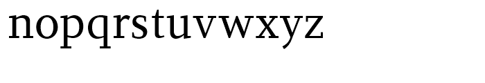 PF Diplomat Serif Regular Font LOWERCASE