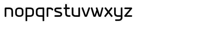 PF Isotext Regular Font LOWERCASE