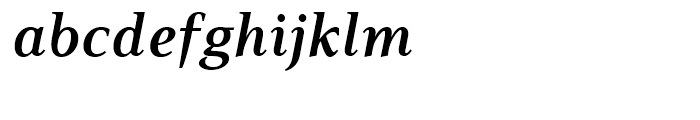 PF Press Bold Italic Font LOWERCASE