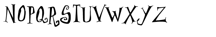 PF Wonderland Regular Font UPPERCASE