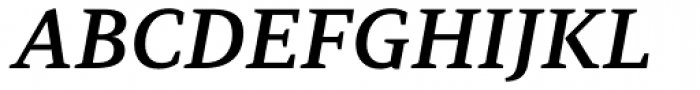 PF Adamant Pro SemiBold Italic Font UPPERCASE
