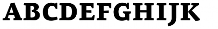 PF Centro Serif Pro Black Font UPPERCASE