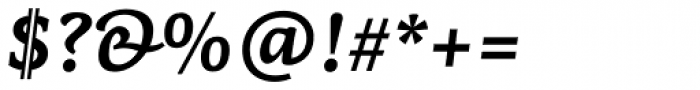 PF Centro Serif Pro Bold Italic Font OTHER CHARS