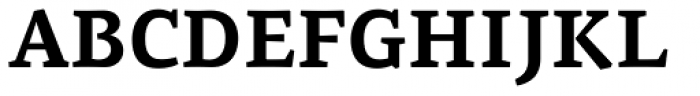 PF Centro Serif Pro Bold Font UPPERCASE